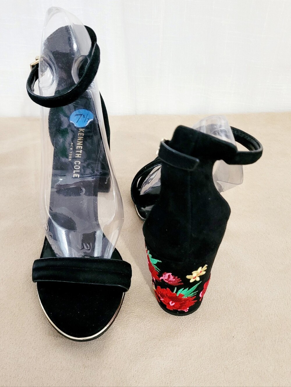 Embroiderd Heels / NEW - Picture 6 of 12